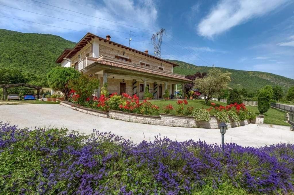 Il Poggio Dei Pettirossi Apartment Pettorano sul Gizio ภายนอก รูปภาพ