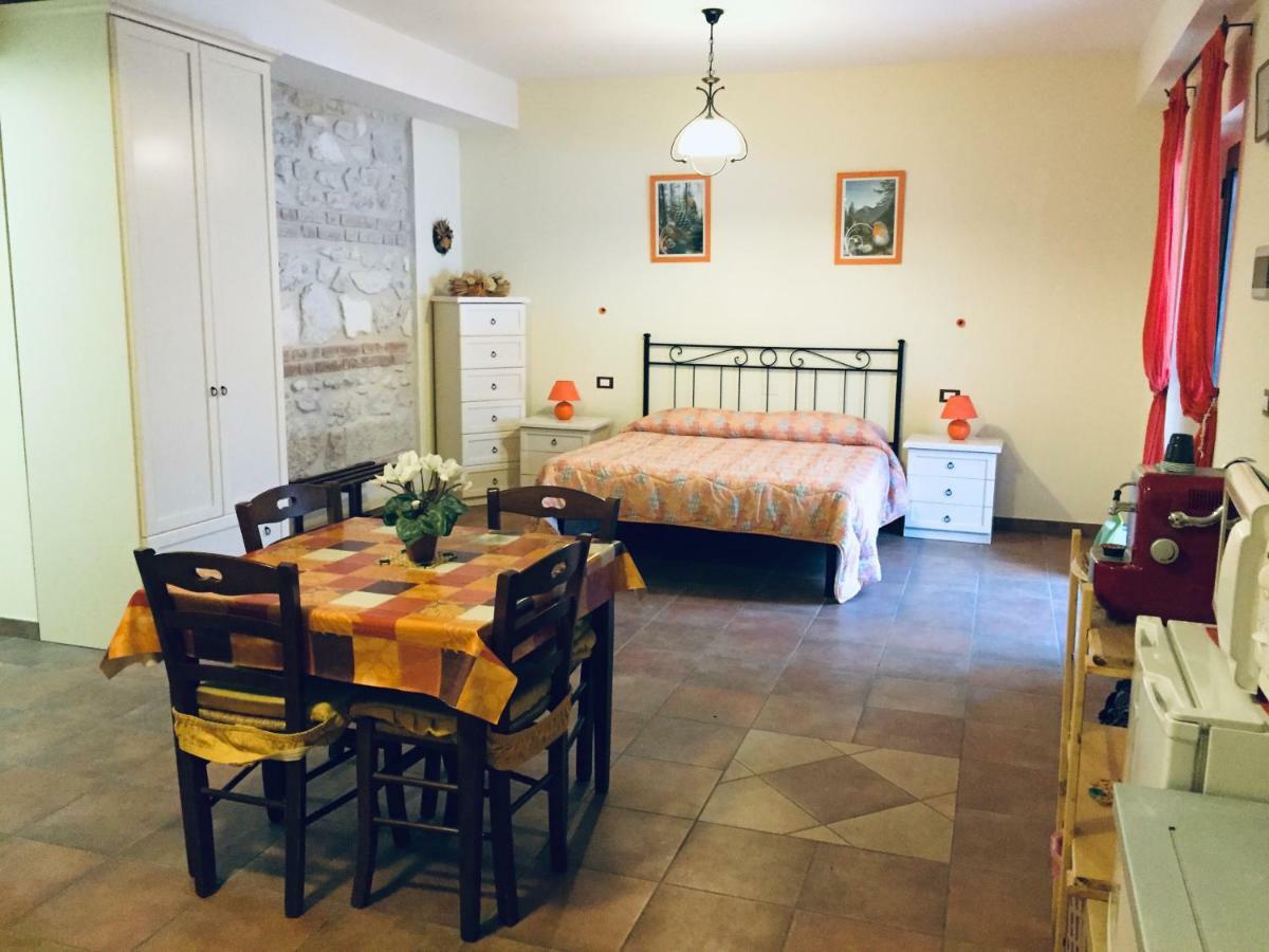 Il Poggio Dei Pettirossi Apartment Pettorano sul Gizio ภายนอก รูปภาพ