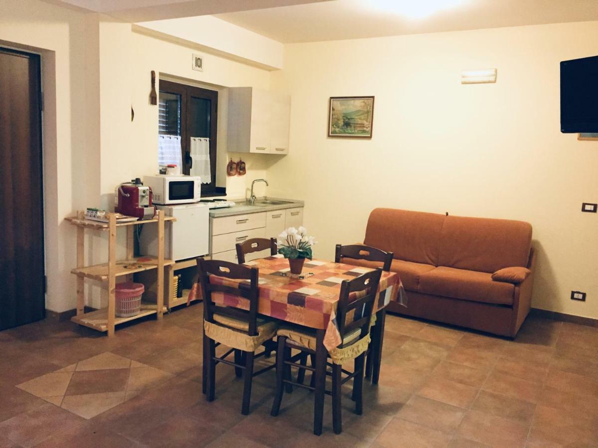 Il Poggio Dei Pettirossi Apartment Pettorano sul Gizio ภายนอก รูปภาพ